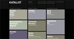 Desktop Screenshot of katalist.com.tr